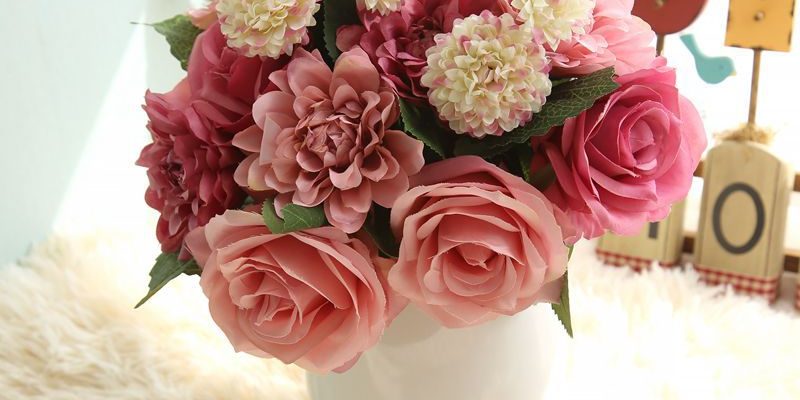 Bouquet of rose dahlia supplier (1)