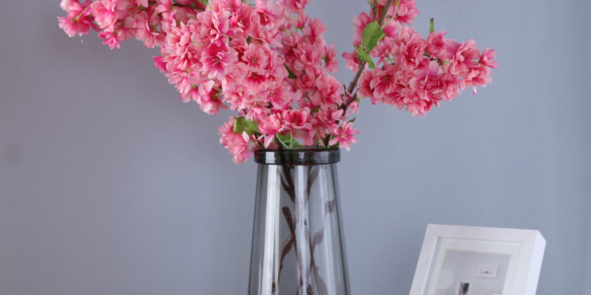 Decorative simulation cherry blossom wholesale (1)