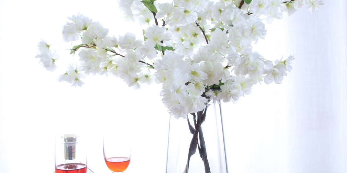 Decorative simulation cherry blossom wholesale (2)