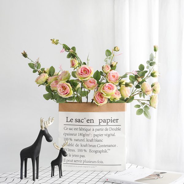 Artificial Rose Silk Flowers for Wedding Decoration Wholesale