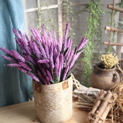 Artificial Lavender Silk Flowers for Home and Event Decor