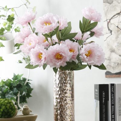 Colored three-headed peony (3)