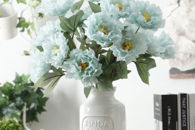 Artificial Peony Silk Flowers for Wedding and Wholesale