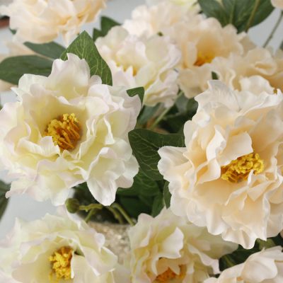 Colored three-headed peony (6)