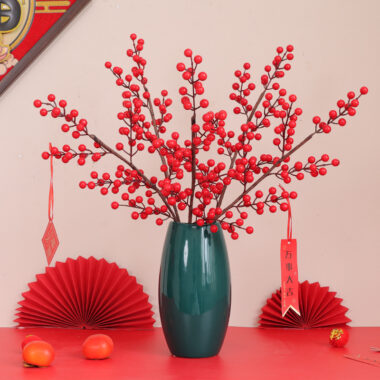  Rustic Artificial Berries for DIY Floral Arrangements and Holiday Decor