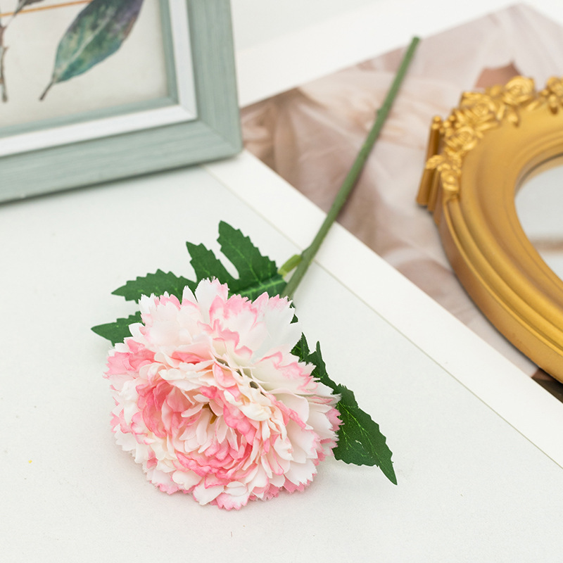 Mini Artificial Carnation Stems for Vase Decoration