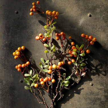 Artificial Red Fortune Berries for Table Decor and Home Ornament