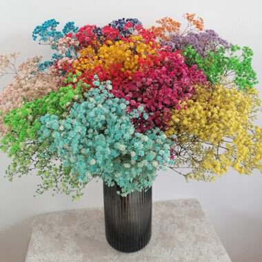 Artificial Babysbreath Flower Bouquet for Wedding and Home Decoration