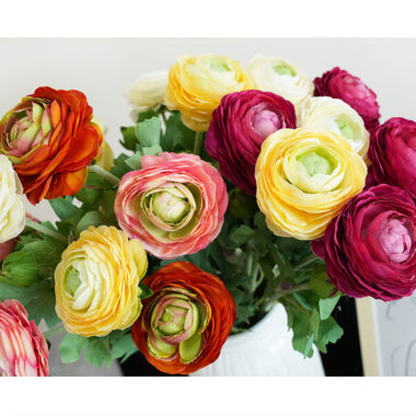 Single Artificial Carnation Flower Stem for Mother's Day Gift Decoration