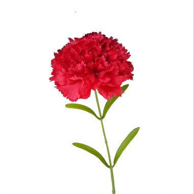 Single Artificial Carnation Flower Stem for Mother's Day Gift Decoration
